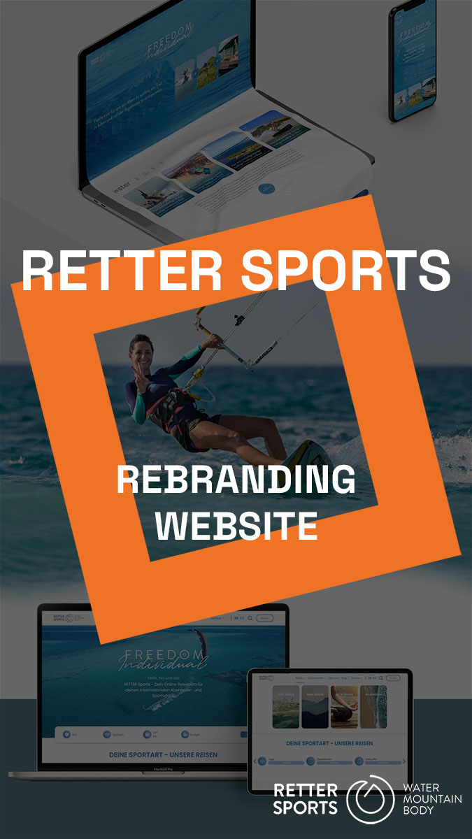 Retter Sports Rebranding und Website